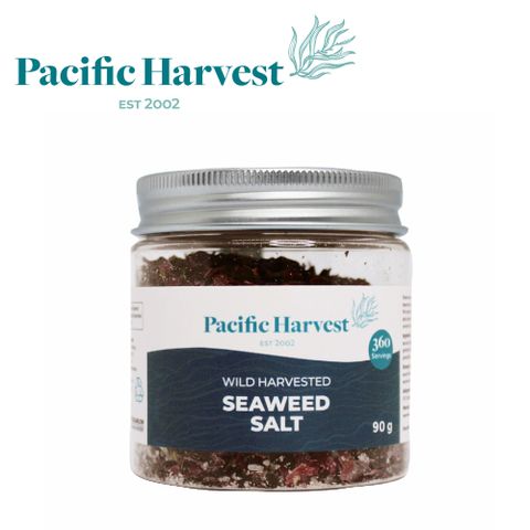 【壽滿趣】Pacific Harvest 紐西蘭天然海鹽90g(野生紅藻海鹽)