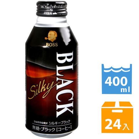 SUNTORY Boss順滑黑咖啡 (400ml*24入)