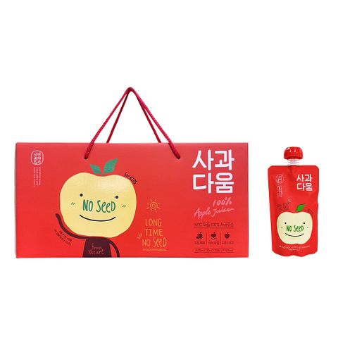 【韓味不二】韓國蘋果汁120ml(10入)禮盒