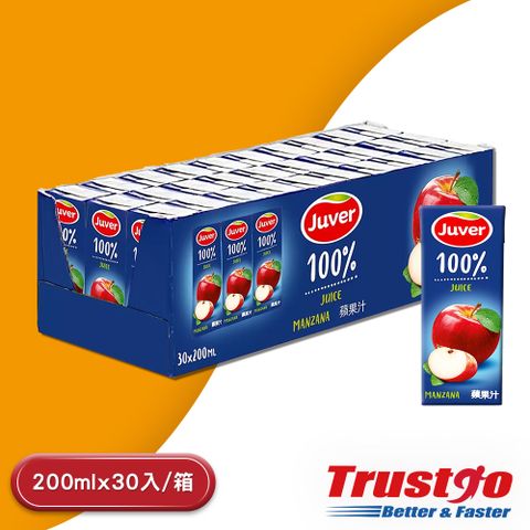 【美式賣場】Juver 西班牙茱兒蘋果(200mlx30瓶)