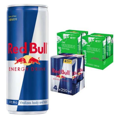 Red Bull 【 紅牛】能量飲料 250ml (4入/組)