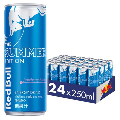 Red Bull 【 紅牛】六月莓風味能量飲料 250ml (24罐/箱)