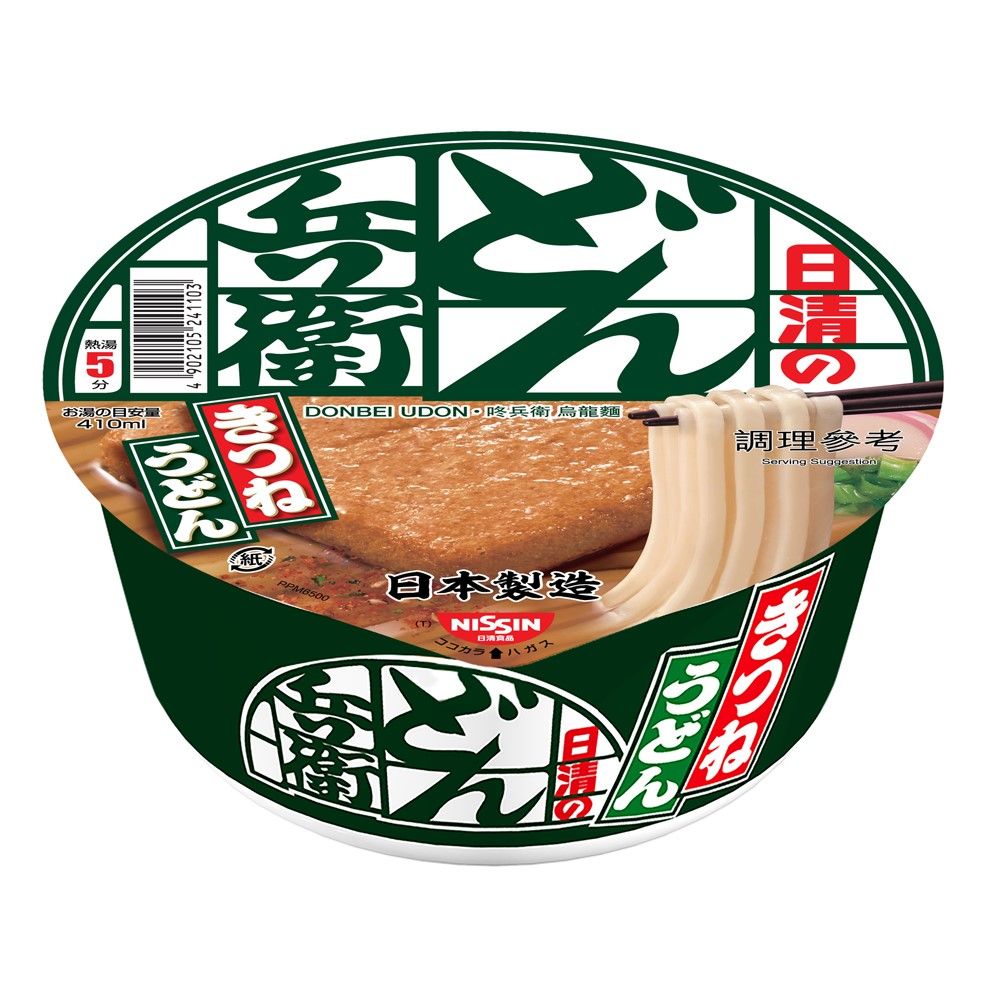 Nissin 日清 咚兵衛油豆腐烏龍麵 (95gx12碗/箱)