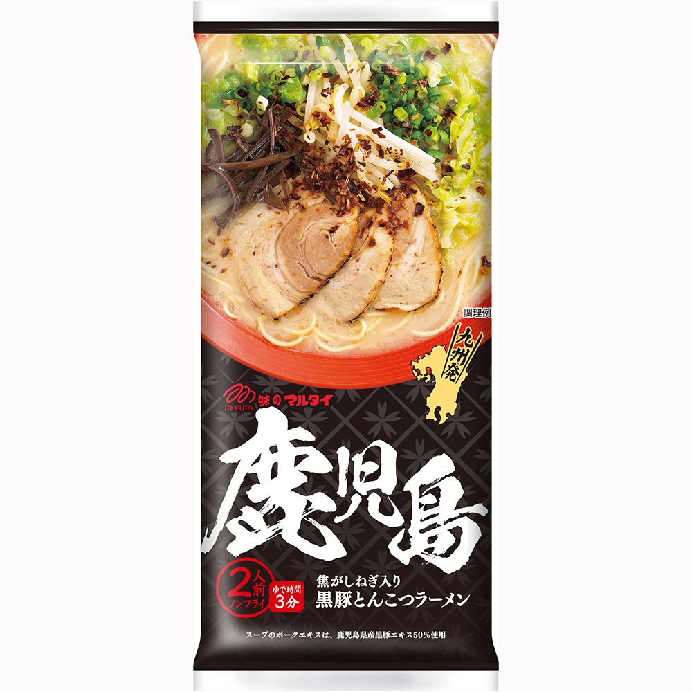 丸太  鹿兒島黑豚骨拉麵185g