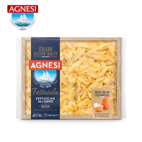 Agnesi 義大利鳥巢寬麵 250g