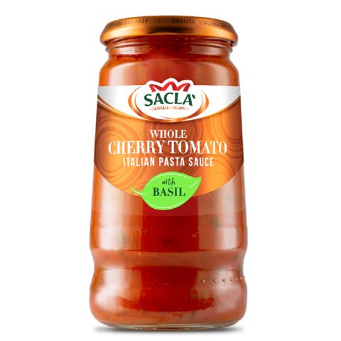 Sacla 羅勒小番茄義大利麵醬350g 【有效期限:2024/7/31】