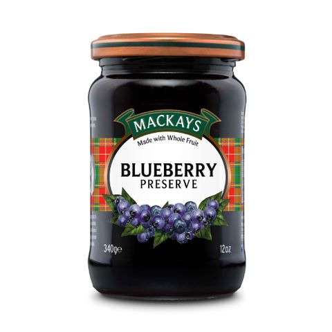 Mackays蘇格蘭梅凱藍莓果醬 340g