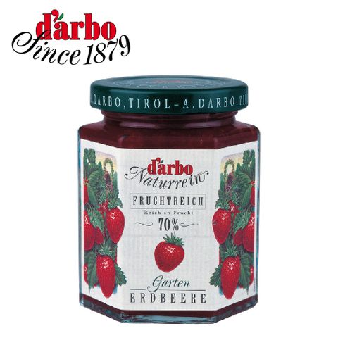 d'arbo Darbo 奧地利70%果肉高品質草莓果醬 200g