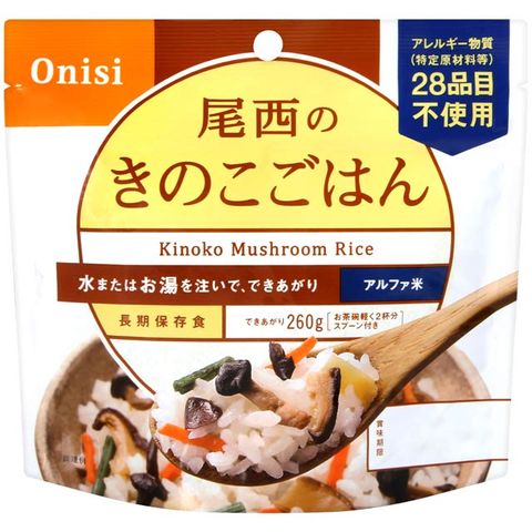 尾西食品 尾西速泡即食餐-日式風味飯 (100g)