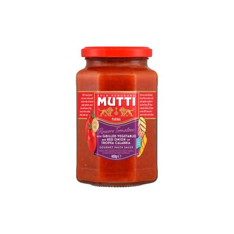 MUTTI慕堤碳烤蔬菜番茄麵醬(400G)