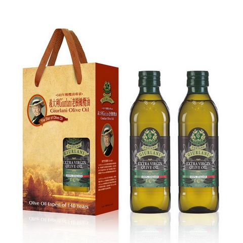 超值下殺↘5折老樹特級初榨橄欖油500ml禮盒(共2瓶)
