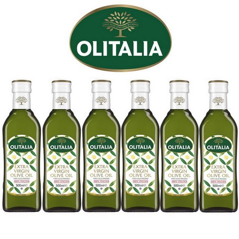 (Olitalia)奧利塔超值特級初榨橄欖油禮盒組(500mlx6瓶)