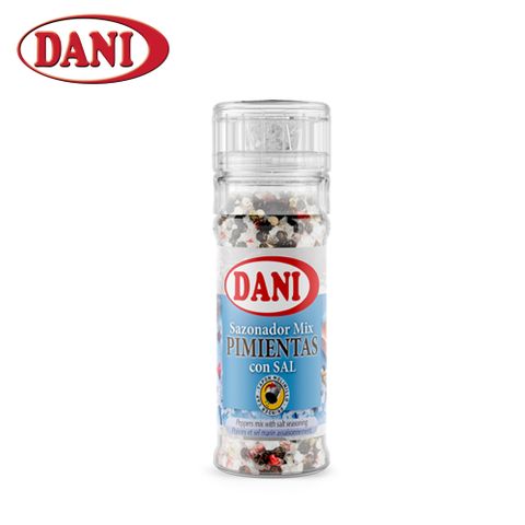 【Dani】西班牙 綜合胡椒粒鹽 70g (胡椒鹽 研磨罐 胡椒鹽罐 椒鹽 小瓶胡椒 黑胡椒粒)