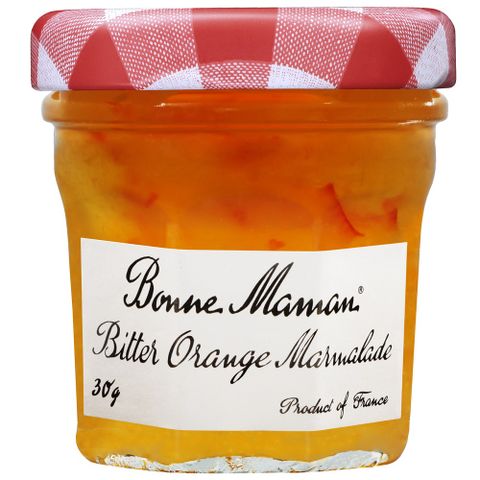 婚禮小物首選法國Bonne Maman 迷你果醬-橘子 (30g x 60入)