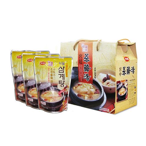 韓味不二 夏林蔘雞湯(1kg*3)