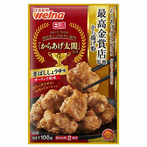 日清炸雞粉-香蒜醬油味 100g
