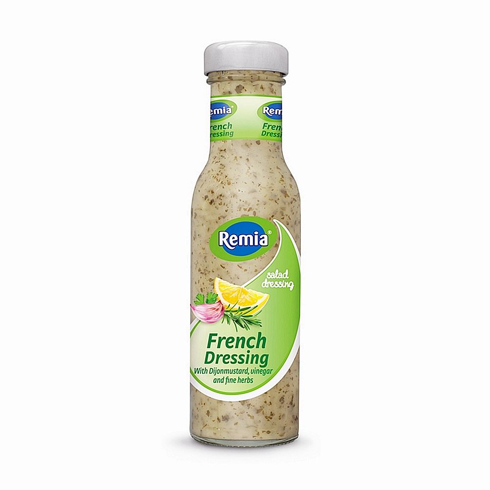 Remia 荷蘭【瑞米亞】法式第戎芥末沙拉醬250ML - 法式芥末滋味將蔬菜層次堆疊