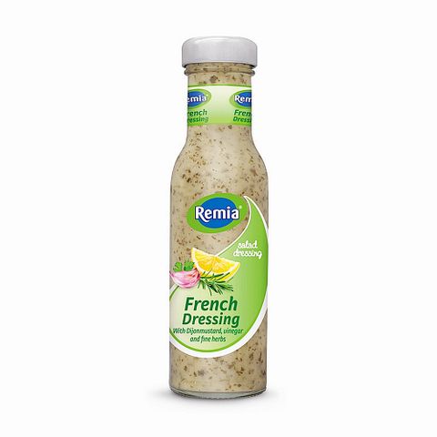 Remia 荷蘭【瑞米亞】法式第戎芥末沙拉醬250ML - 法式芥末滋味將蔬菜層次堆疊