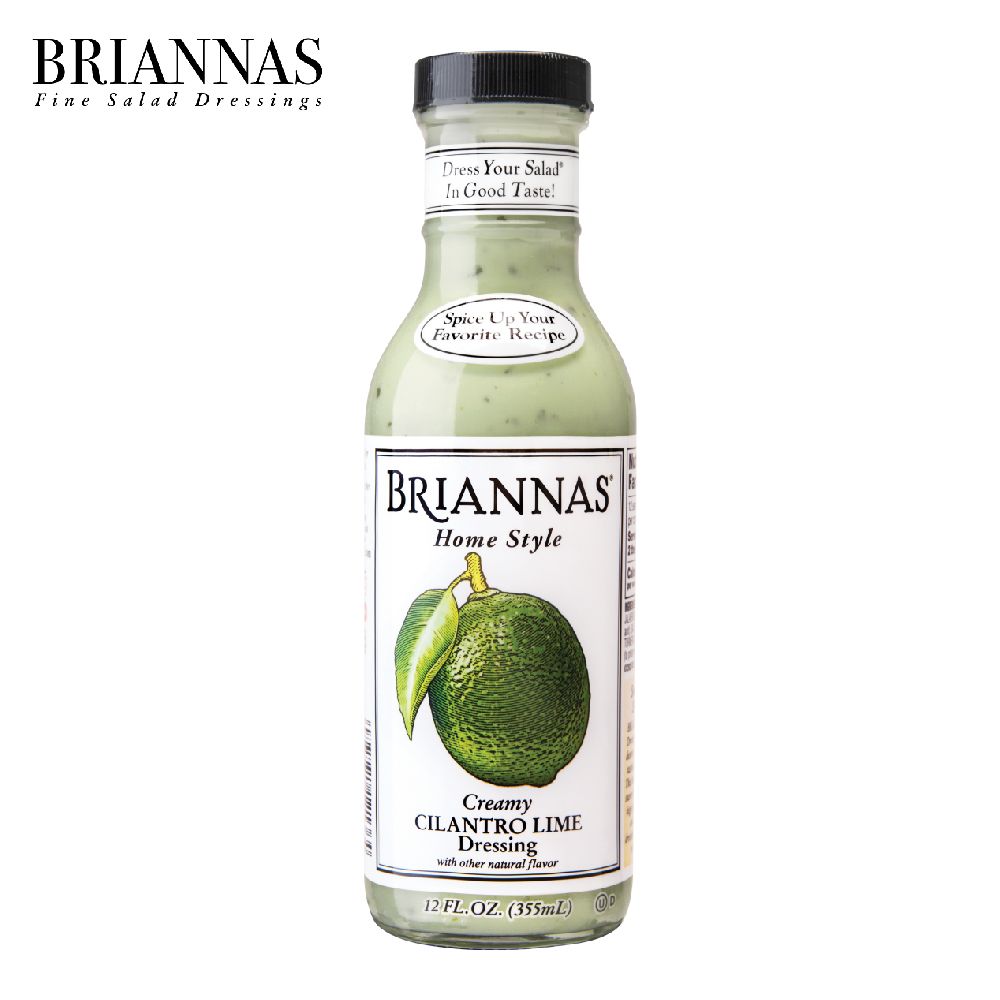  BRIANNAS 無麩質香菜萊姆沙拉 355ml