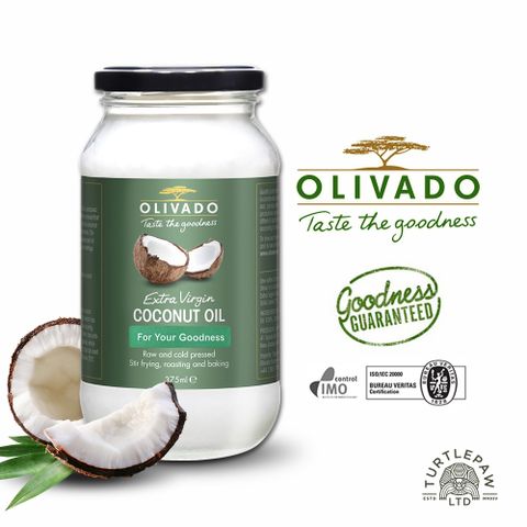 Olivado 紐西蘭原裝進口特級冷壓初榨椰子油1瓶(375毫升)