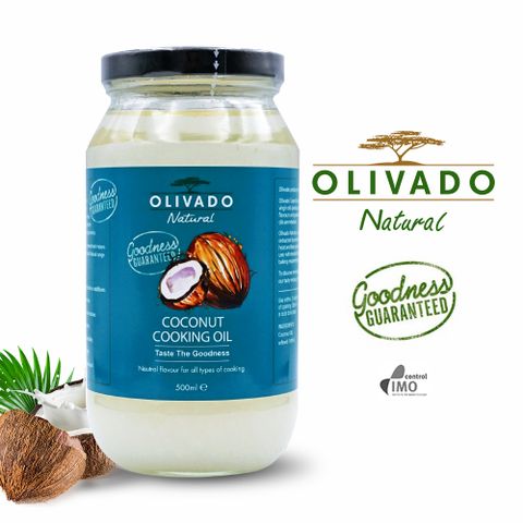 Olivado 紐西蘭原裝進口椰子油1瓶(500毫升)