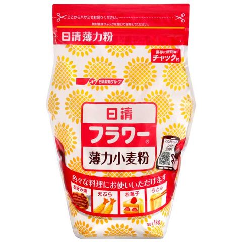 日清  薄力小麥粉 (1kg)