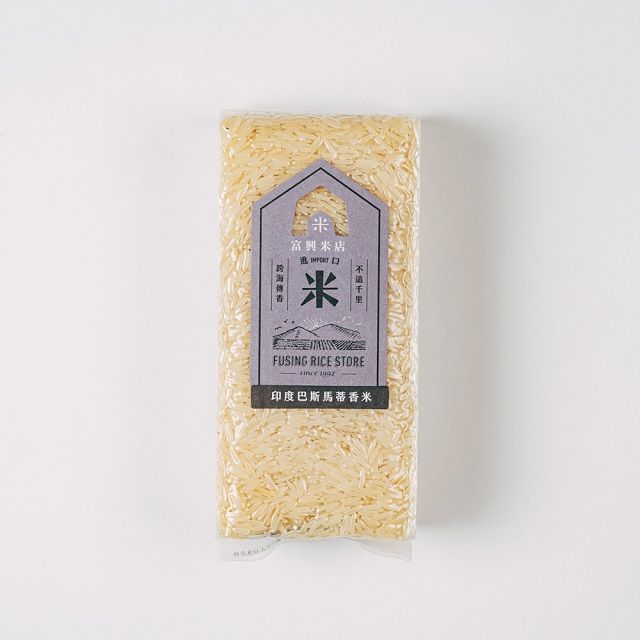 富興米店 印度巴斯馬蒂香米Creamy Sella Basmati Rice 600g