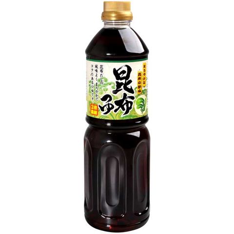 《日本》嚴選精釀昆布麵味露(1公升)x4