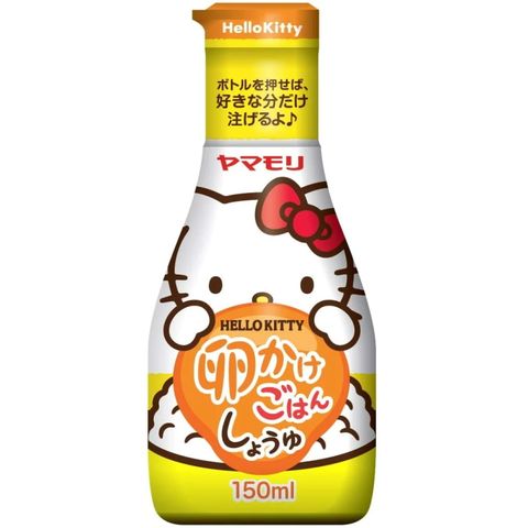 山森 日本 Hello Kitty 雞蛋醬油150ml