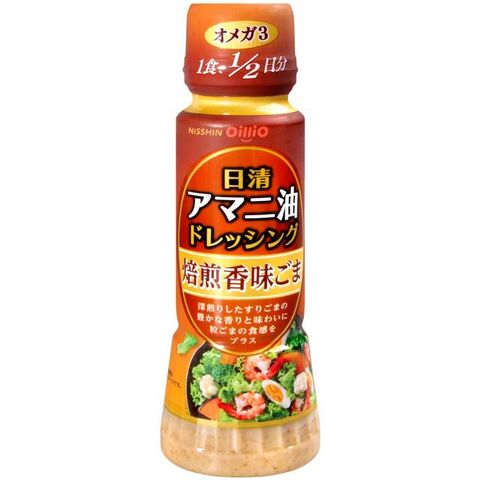 【 限 時 優 惠 】日清製油 亞麻仁油焙煎芝麻醬 (160ml)