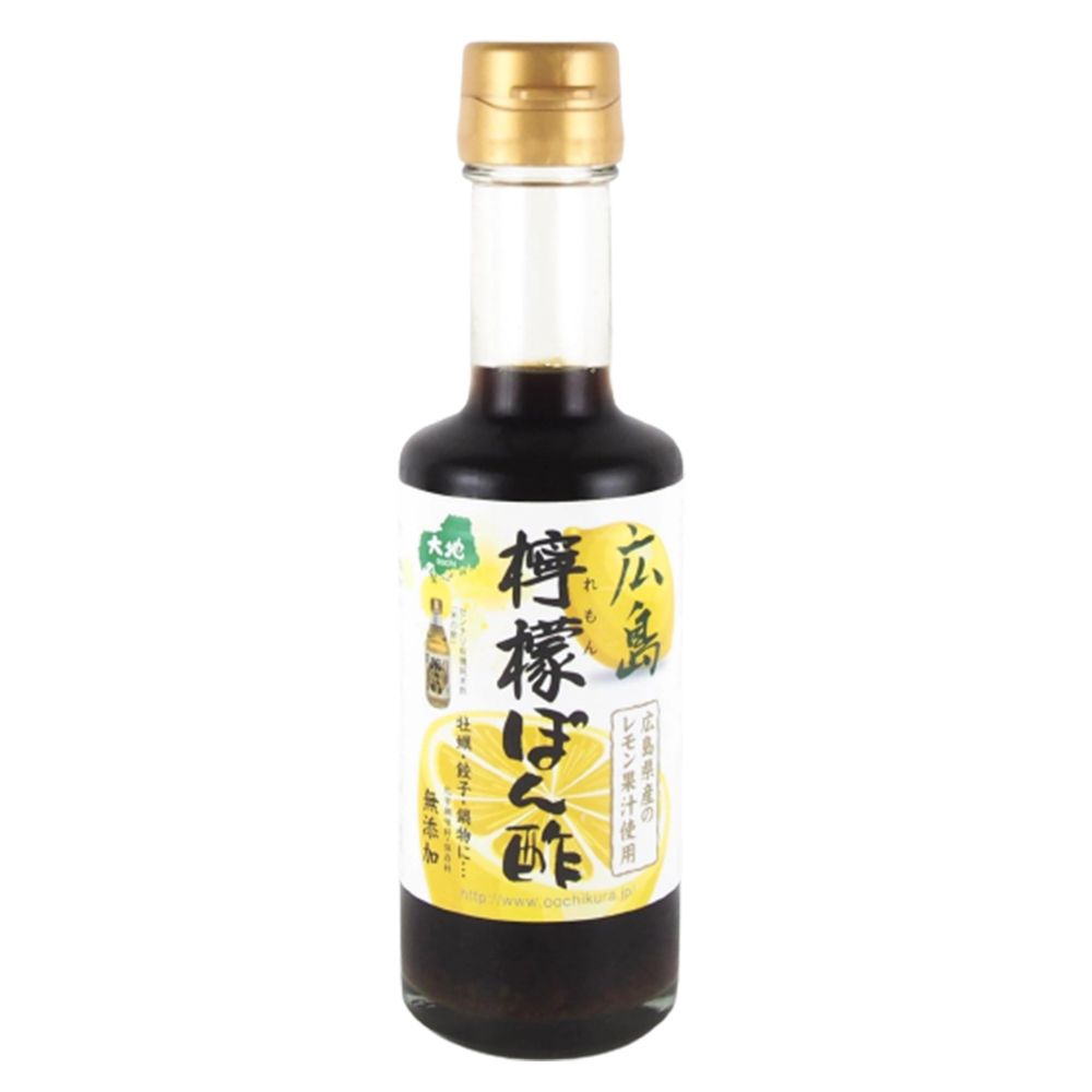 智慧誠選 【日本】大地 廣島檸檬酢醬油(180ml/瓶)