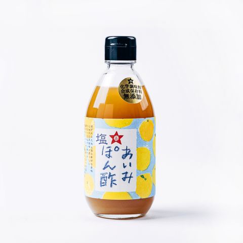 日本三星 愛媛之味鹽味柚子醋醬汁 300ml