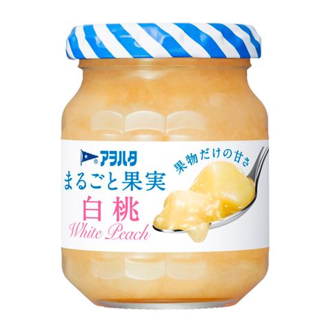 Aohata白桃果醬(無蔗糖) 125g