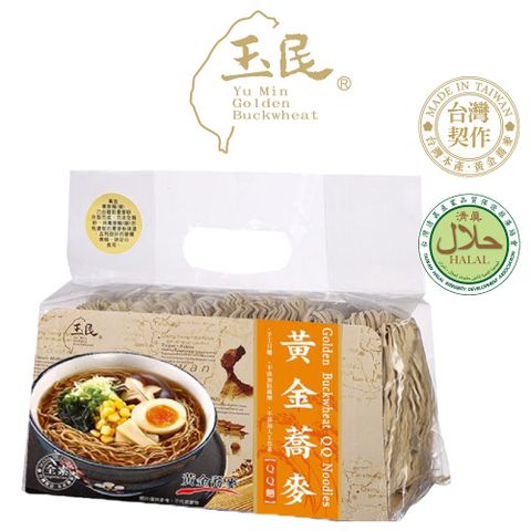 玉民 黃金蕎麥 QQ麵550g