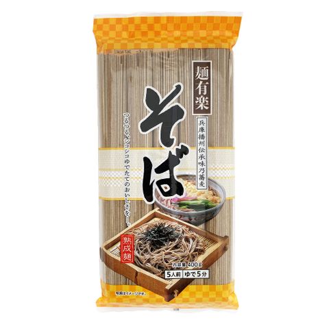 《日本麵有樂》麵有樂蕎麥麵條 400g