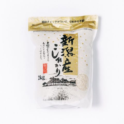 富興米店 日本新潟上越產越光米 2KG (一等米)