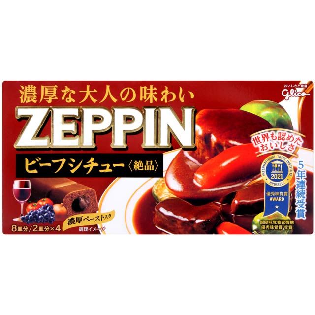 Glico 固力果  ZEPPIN絕品咖哩塊-西式燉牛肉 (180g)