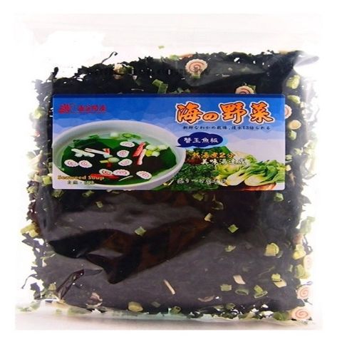 海藻問屋海帶芽湯-蟹玉海鮮-90g