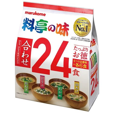 丸米 料亭綜合味噌湯(24食) 432公克