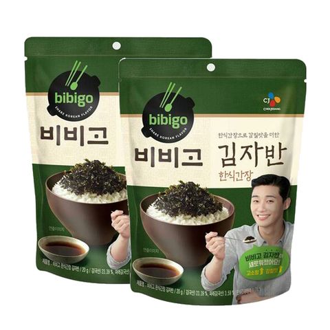 買1送1價【韓國CJ bibigo】海苔酥50g(韓式醬油)X2