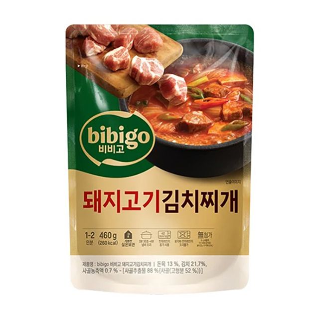 CJ 【 bibigo】豬肉泡菜鍋(460g)