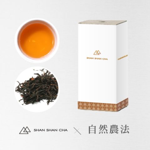 【山山來茶】自然農法茶葉補充包 蜜香紅茶(100g/盒)