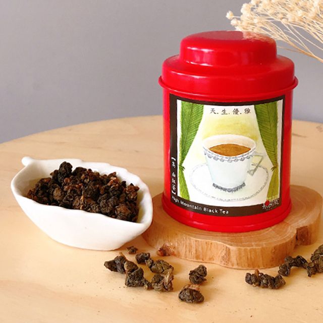 Wu Tsang 無藏茗茶 【無藏故事茶】阿里山金萱紅茶-18g優雅小茶罐*5罐