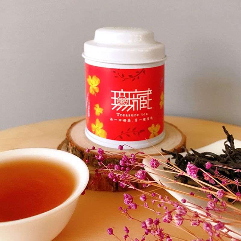 Wu Tsang 無藏茗茶 【無藏嚴選】日月潭 台茶18號紅玉紅茶—10g小鐵罐裝*5罐