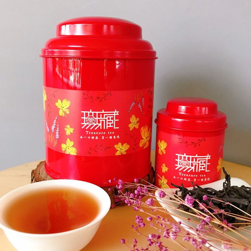 Wu Tsang 無藏茗茶 【無藏嚴選】日月潭 台茶21號紅韻紅茶50g圓罐