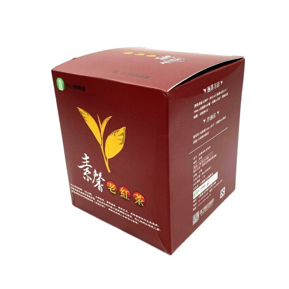  冬山鄉 素馨老紅茶 立體茶包10入x5盒