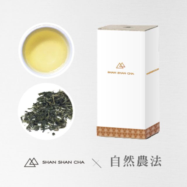 SHAN SHAN CHA 山山來茶 自然農法茶葉補充包 翠玉綠茶(100g/盒)