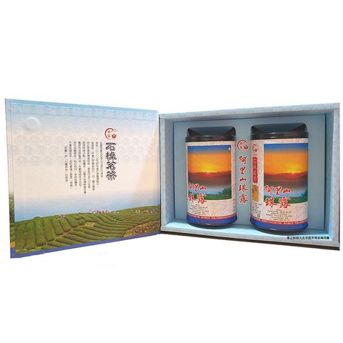 【季之鮮】三冠茶王阿里山極品珠露茶 豪華新年禮盒組★簡光佐親製(150g/罐/共2罐)