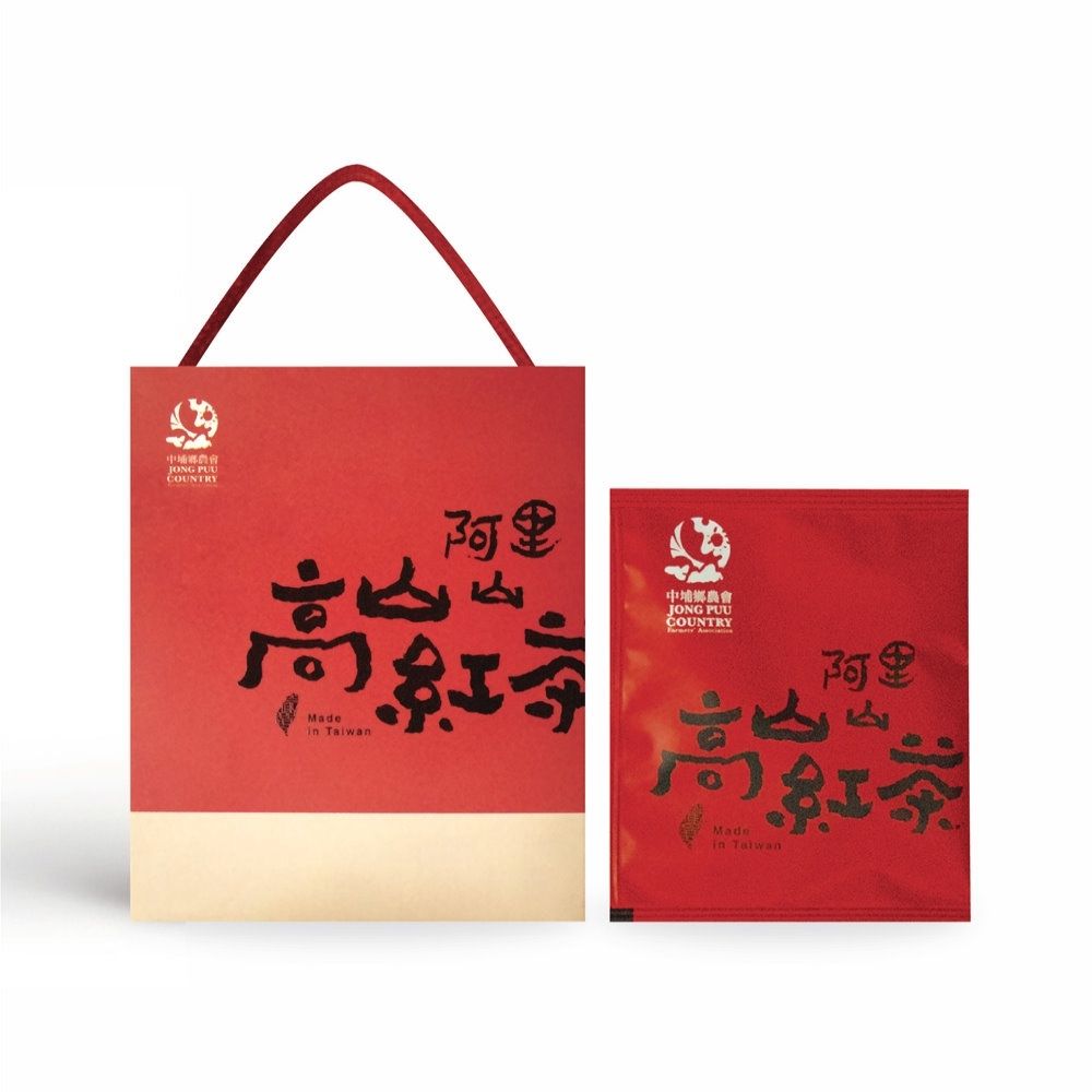  阿里山高山茶包禮盒/紅茶+烏龍茶 (18入/盒)共4盒