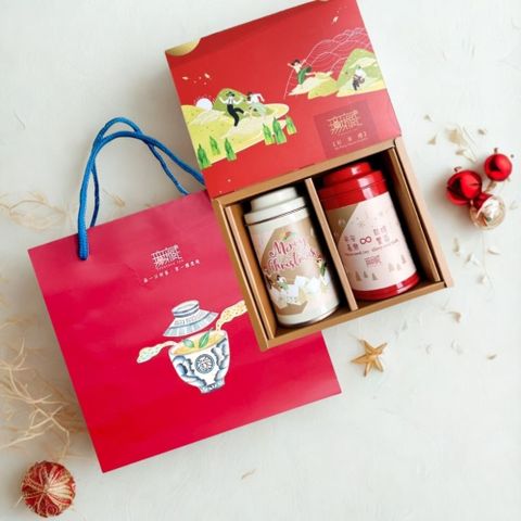 【無藏嚴選】日月潭紅茶茶包5入高罐裝 茶葉禮盒(紅玉紅茶+紅韻紅茶)